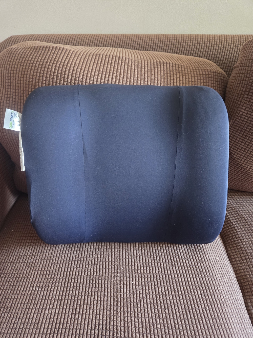 Tempur-Pedic Standard Lumbar Cushion Blue 15x15x4